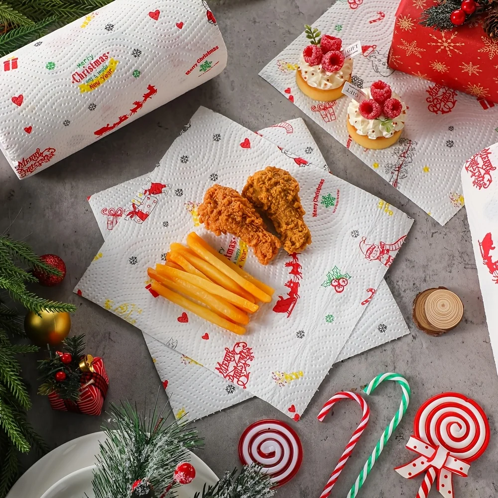 مناشف ورقية للمطبخ للاستخدام م - مراجعة Xmas Food Snacks وسعره