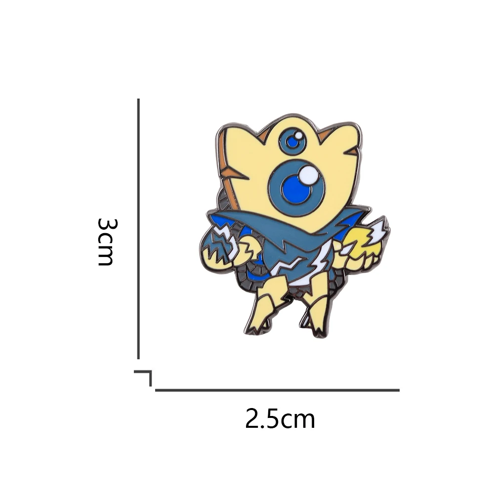 Slay The Spire Slayer Enamel Pin Chibi Defect Brooch Card Strategy Adventure Game Character Badge Gamer Gift Collect Souvenirs