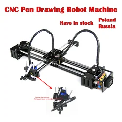 Diy xy-plotter robô drawbot caneta desenho robô máquina letras xorexy para desenho escrita cnc v3 escudo desenho brinquedos