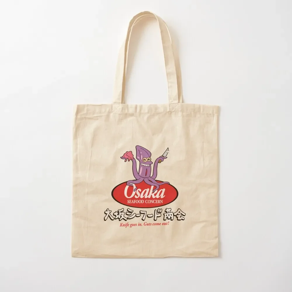 Osaka Seafood Concern Tote Bag personalized tote bag Reusable bags sacs de shopping Gift bag