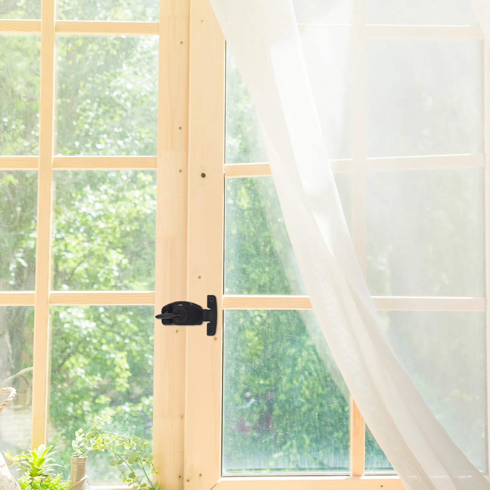 

Heavy Duty Table Leaf Latches Iron Connectors for Dining Training Tables Stable Furniture Black Finish