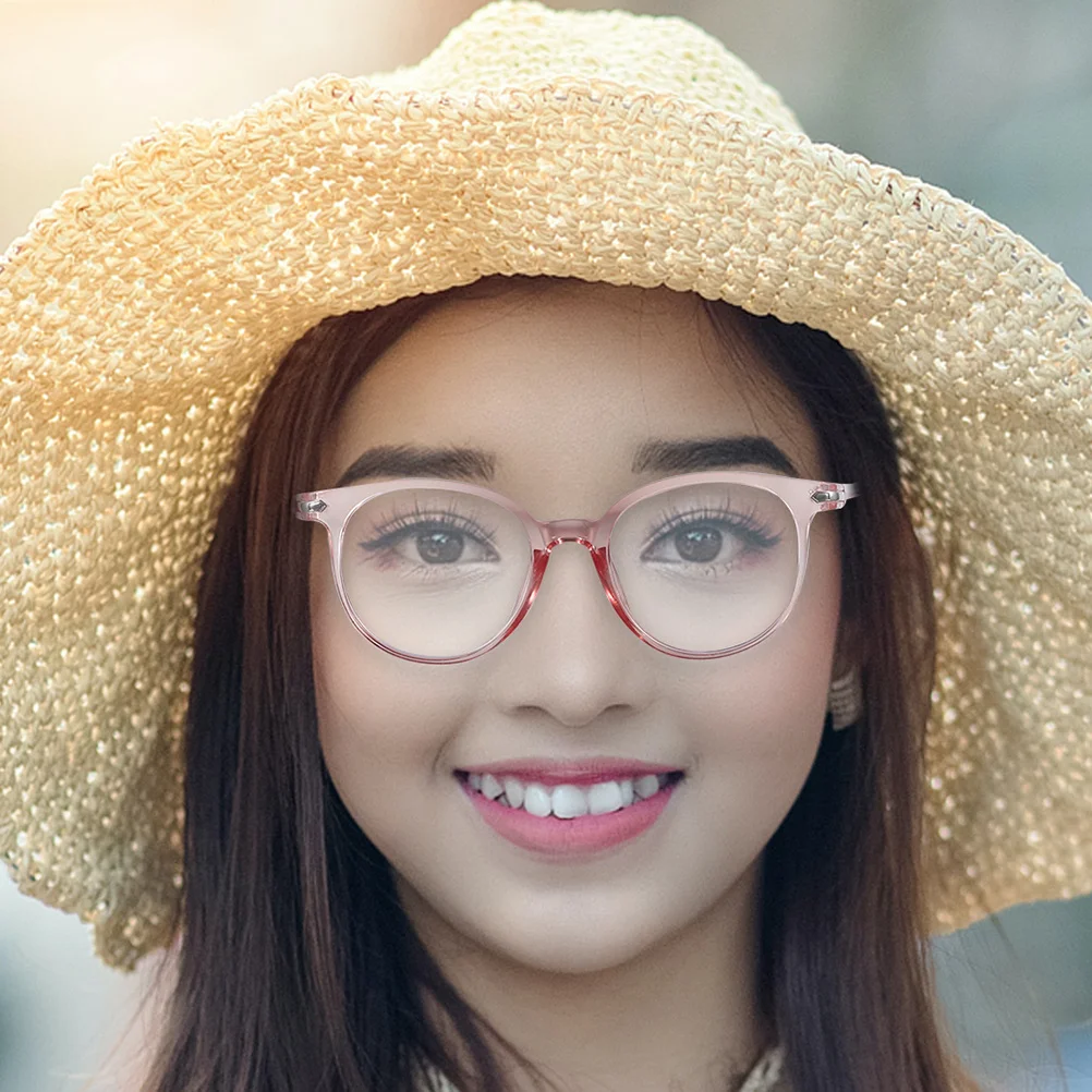 2Pcs Clear Frame Blue Light Blocking Glasses for Men Women Anti Glare Computer Eyewear Long Exposure Protection