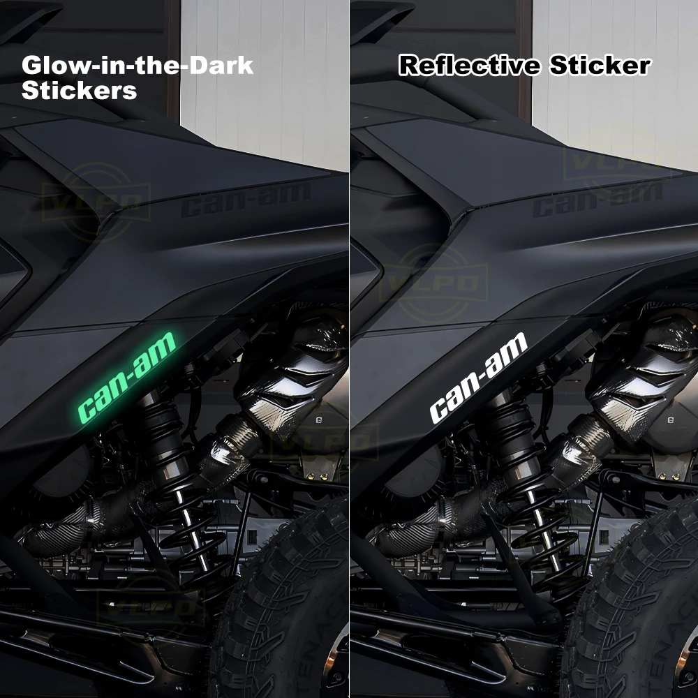 ملصقات ATV ملصق مضاد للماء لـ Canam Maverick X3 Can Am Ryker 900 Renegade 800 Spyder F3 Outlander 1000 Can-am ملصق #5