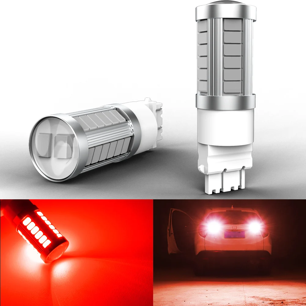 

2pcs T25 3157 P27/7W Led Car Lights 1200Lm Backup Light Plug and Play For Ford F150 F250 F350 F450 Super Duty Flex Edge Fiesta
