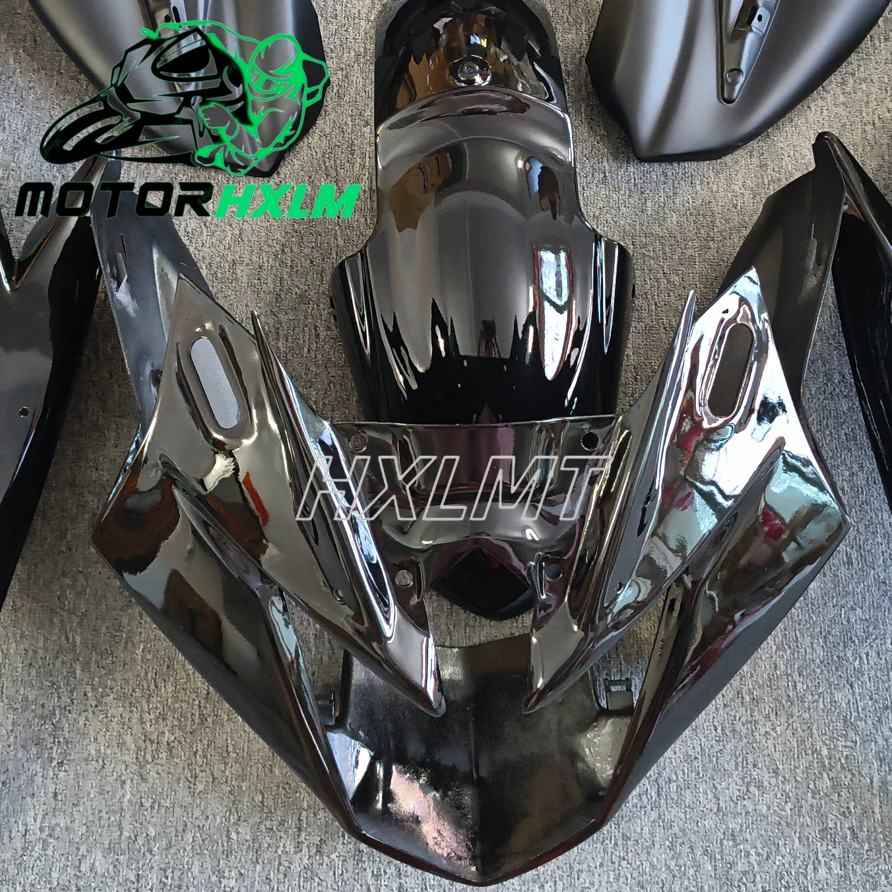 Headlight Cowl For Yamaha FZ6R FZ 6R 2009-2015 09 10 11 12 13 14 15 Head Front Upper Nose Cowls Fairings Kit Motorcycle Shell
