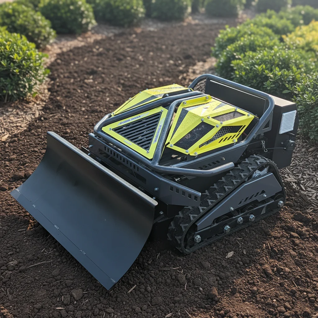 Customize Heavy Duty Remote Control Crawler Mower Efficient Automatic Grass Cutting Machine