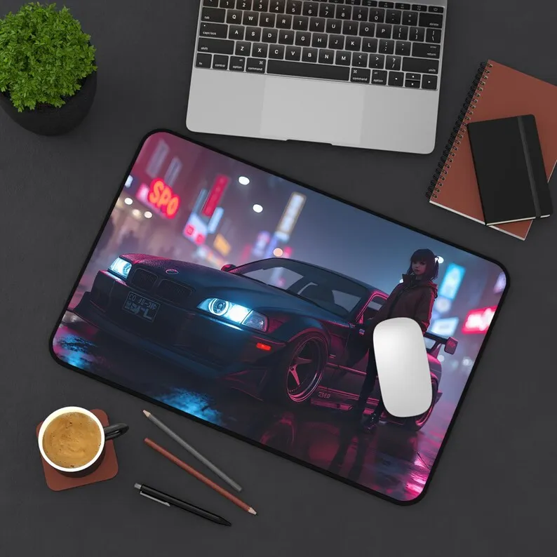 Tappetino da scrivania per ragazza auto |   Tappetino per mouse per ragazza anime |   Blocco da scrivania JDM |   Tappetino da gioco GTR |   Tappetino da scrivania per giochi per PC |   Antiscivolo |   Resistente |   Regalo del giocatore