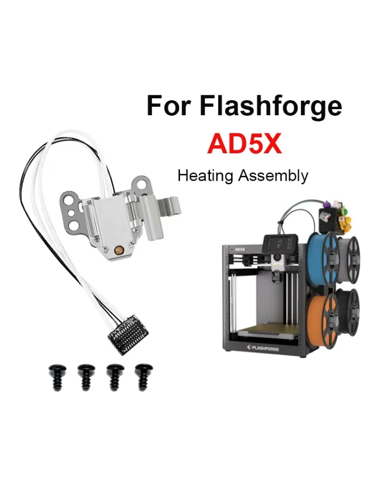 Oryginalny zestaw grzewczy Hotend AD5X do drukarki Flashforge AD5X z wkładem grzewczym, termistorem i czujnikiem temperatury. — zdjęcie produktu 6