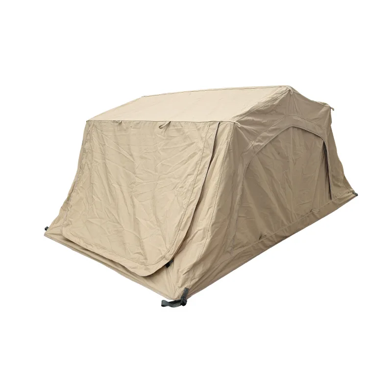 Universal Rooftop Tent Quick-Deployment All-in-One Outdoor Camping Tent for Cars SUV Roof No Setup Required Customizable Tent