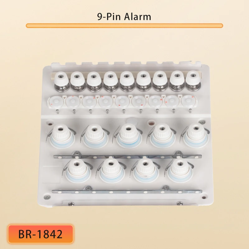 Bailinda Tajima Clip Thread Assembly Head for Computerised Embroidery Machine Accessories  9-Pin Alarm Header