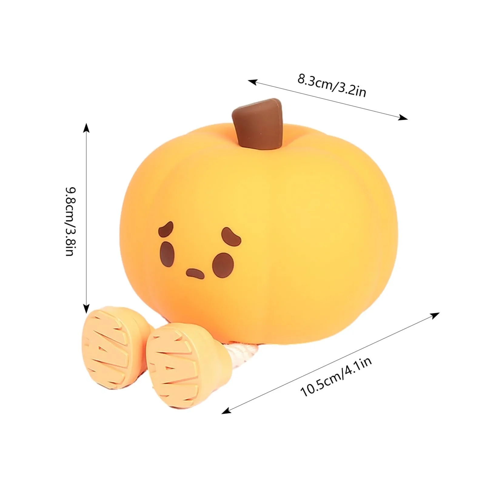 مصباح ديكور على شكل يقطين متوهج للهالوين بألوان متغيرة، لوازم تزيين حفلات المهرجانات الإبداعية