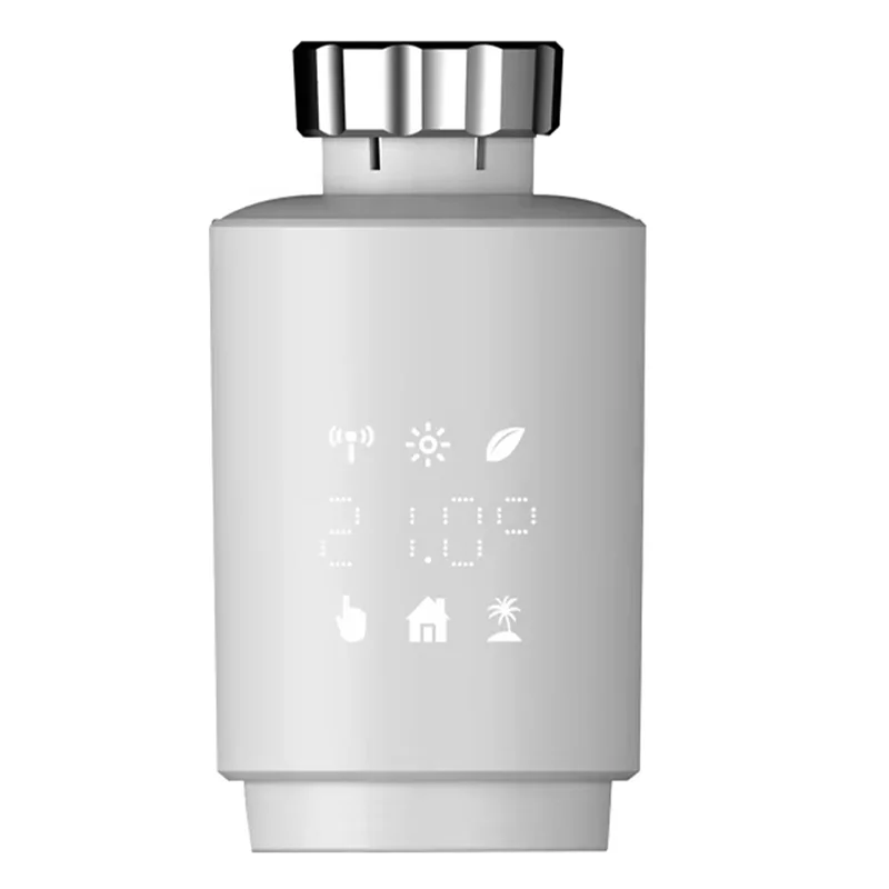 M13ktuya Zigbee Thermostatic Radiator Valve Smart TRV Thermostat Radiator Programmable Temperature Controller