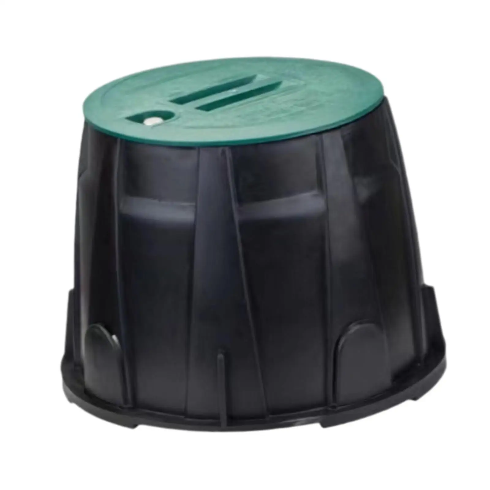 

Коробка для клапанов полива премиум-класса, портативная, прочная, профессиональная, с крышкой, для подземного размещения, для сада, газона, открытых пространств