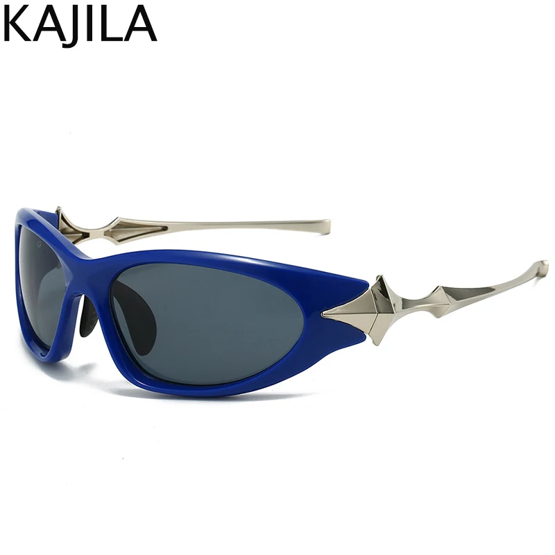 kajila Steampunk Cat Eye Sunglasses Black 7