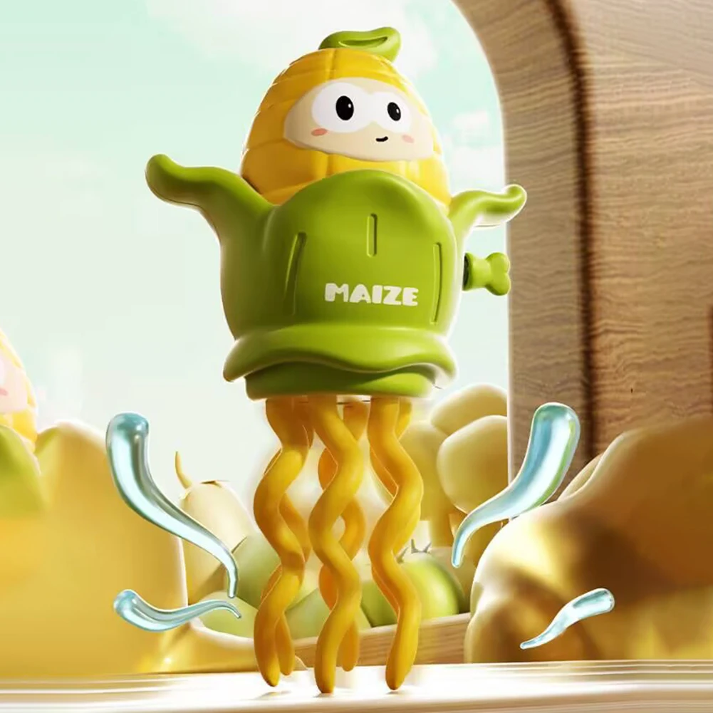 Creatief educatief speelgoed Slijtvast Cartoon Maïs Dansspeelgoed Kinderspeelgoed voor stress Magische draaiende dansende maïs Octopus