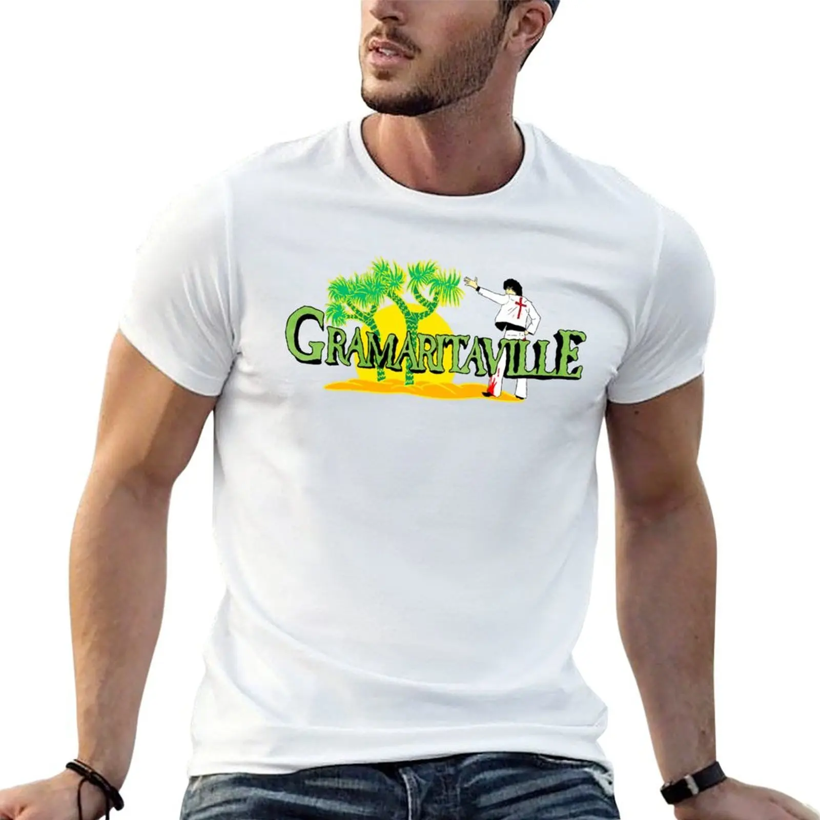 

GRAMARITAVILLE T-Shirt anime tshirt cotton t shirt man T-Shirt