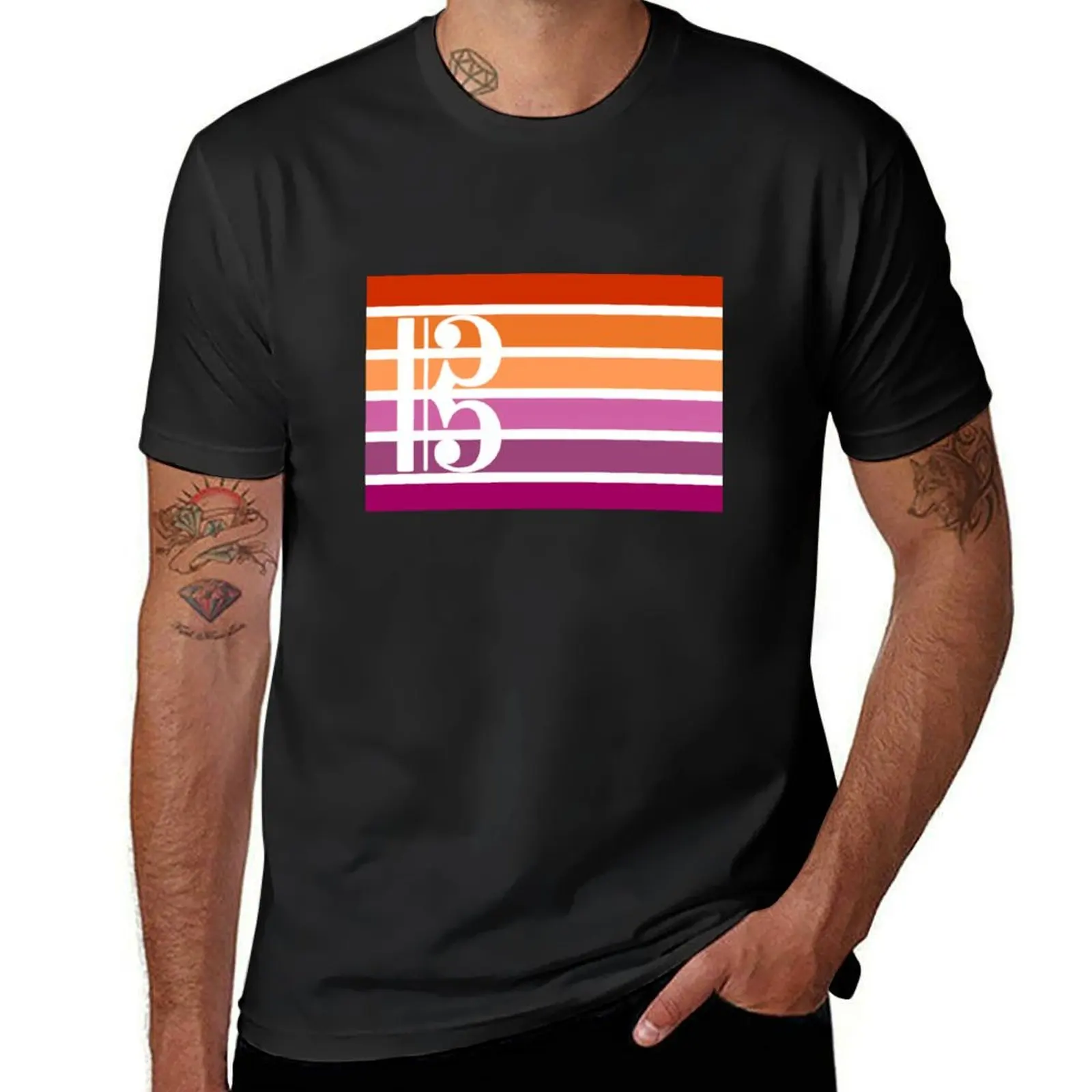 

Lesbian Alto Clef T-Shirt Funny t-shirt anime graphic tee shirt mens t shirt