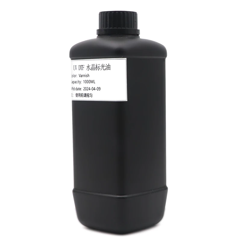 1000ML UV DTF Varnish For UV DTF Printer Epson XP600 TX800 DX5 DX7 i3200 5113 L805 L1800 XP15000 printhead Gloss AB film varnish