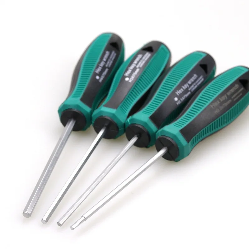 1pcs Tip Hex Socket Screwdriver Total Length CR-V Non-magnetic Hexagonal Socket Wrench Nut Driver Hand Tool