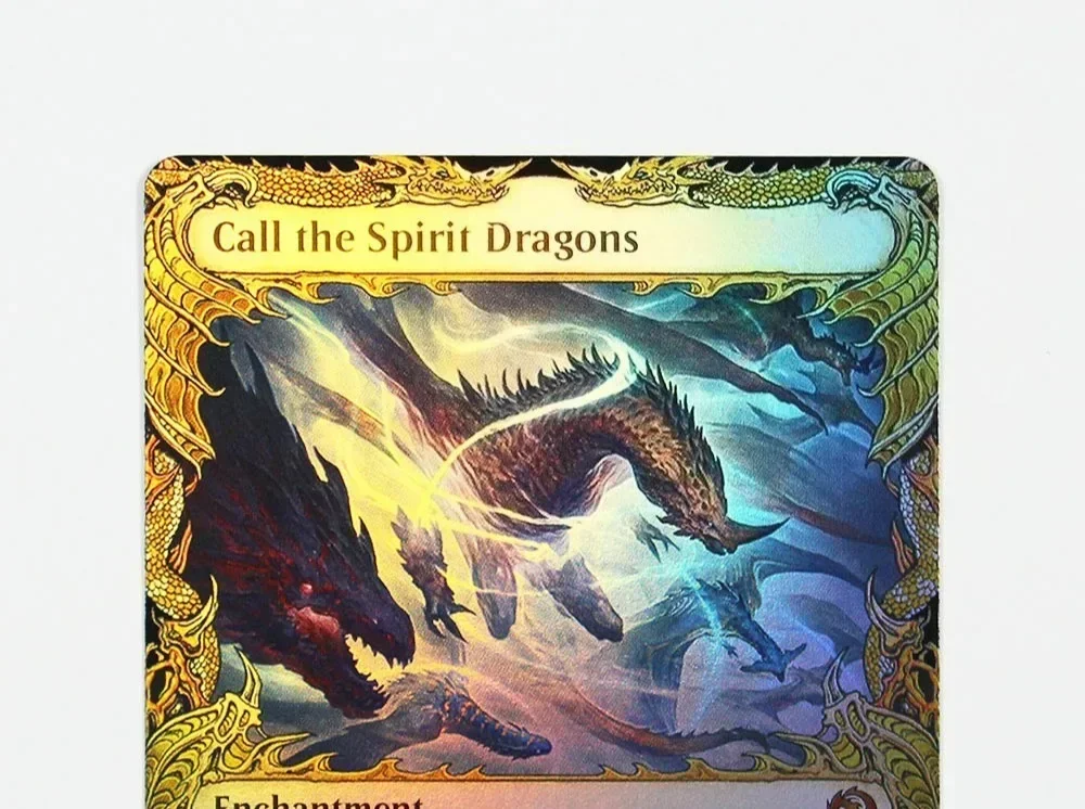 احباط (TDM) Dracogenesis/Elspeth، Storm Slayer/Mox Jasper Magical Proxy Cards Top Gathering Board Playing Game Trading Cards
