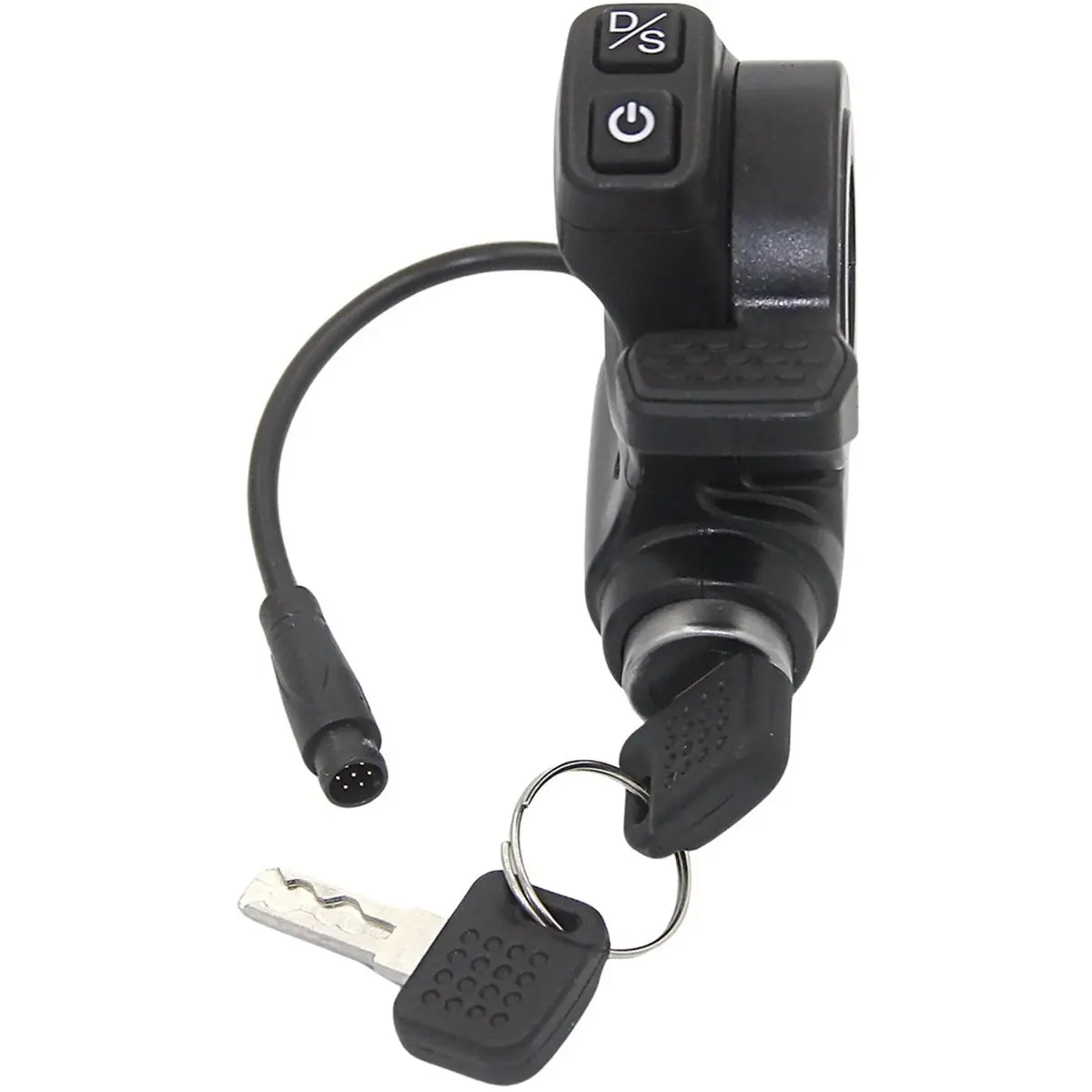 B72ABG Ignition Key Lock & Thumb Throttle for G2 Master,Dual Drive Accelerator Switch,Electric Scooter Replacement Part