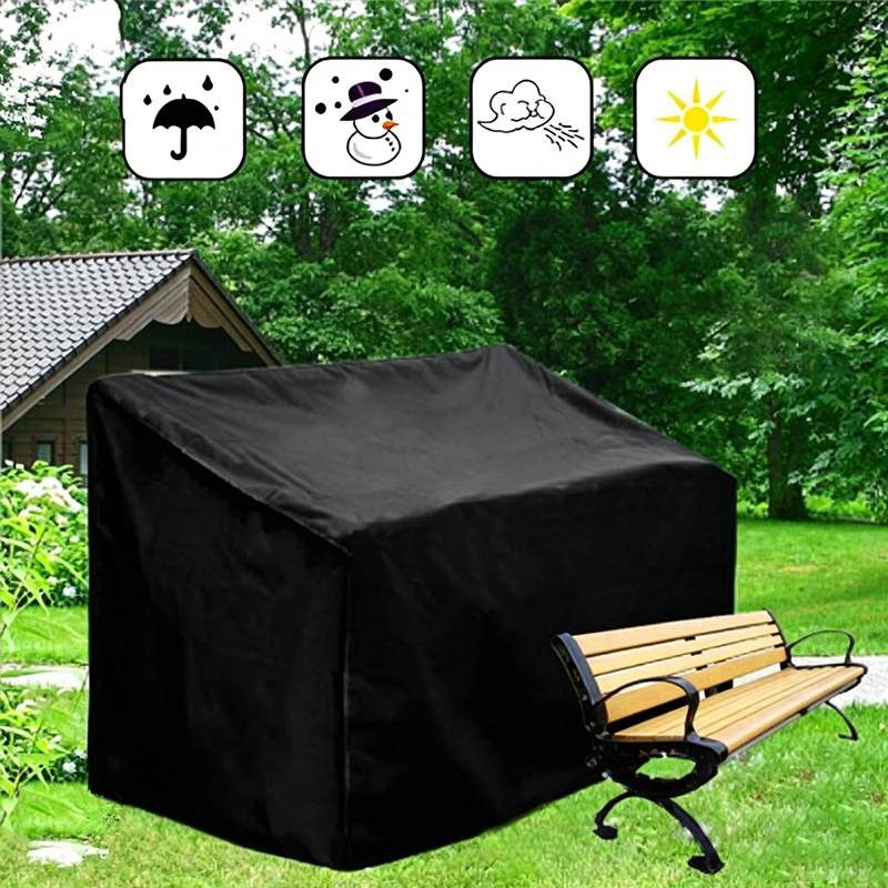 Universal Patio Bench Cover All Weather Anti Dust Rain Sun Furniture Shield