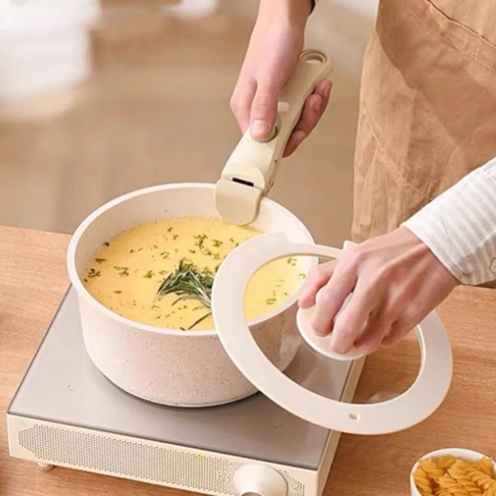Universal Pot Handles Ergonomic Anti Scalding Pan Gripper Multi-Purpose All Purpose Cookware Handle Household Kitchen Gadget
