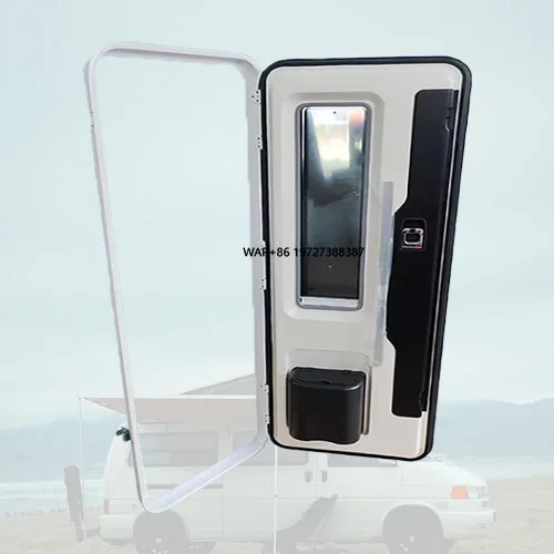 Factory Directly Sell Aluminium Alloy 620x1920mm RV European Style Entry Door Hot Sale on Line