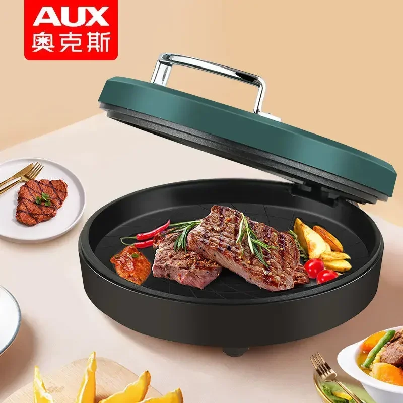 Electric baking pan household double-sided heating deepening sandwich breakfast machine egg pancake machine