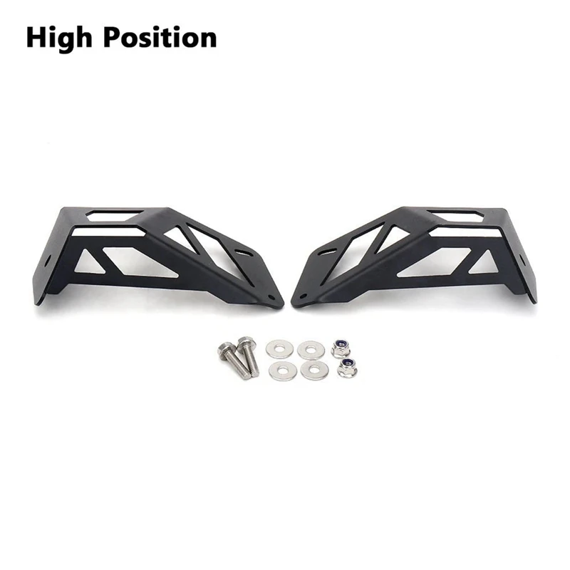 UTV Low & High Position Light Mounting Kit Bracket Metal Headlight For Can-Am Maverick R 2024 For CAN AM MAVERICK R