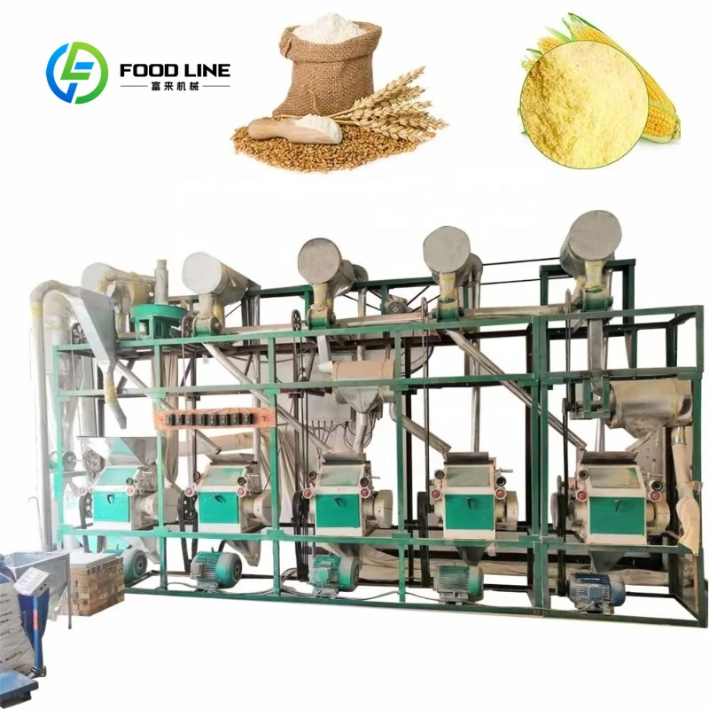 Customized High Quality Maize Milling Machine Industrial Wheat Flour Mill Production Line