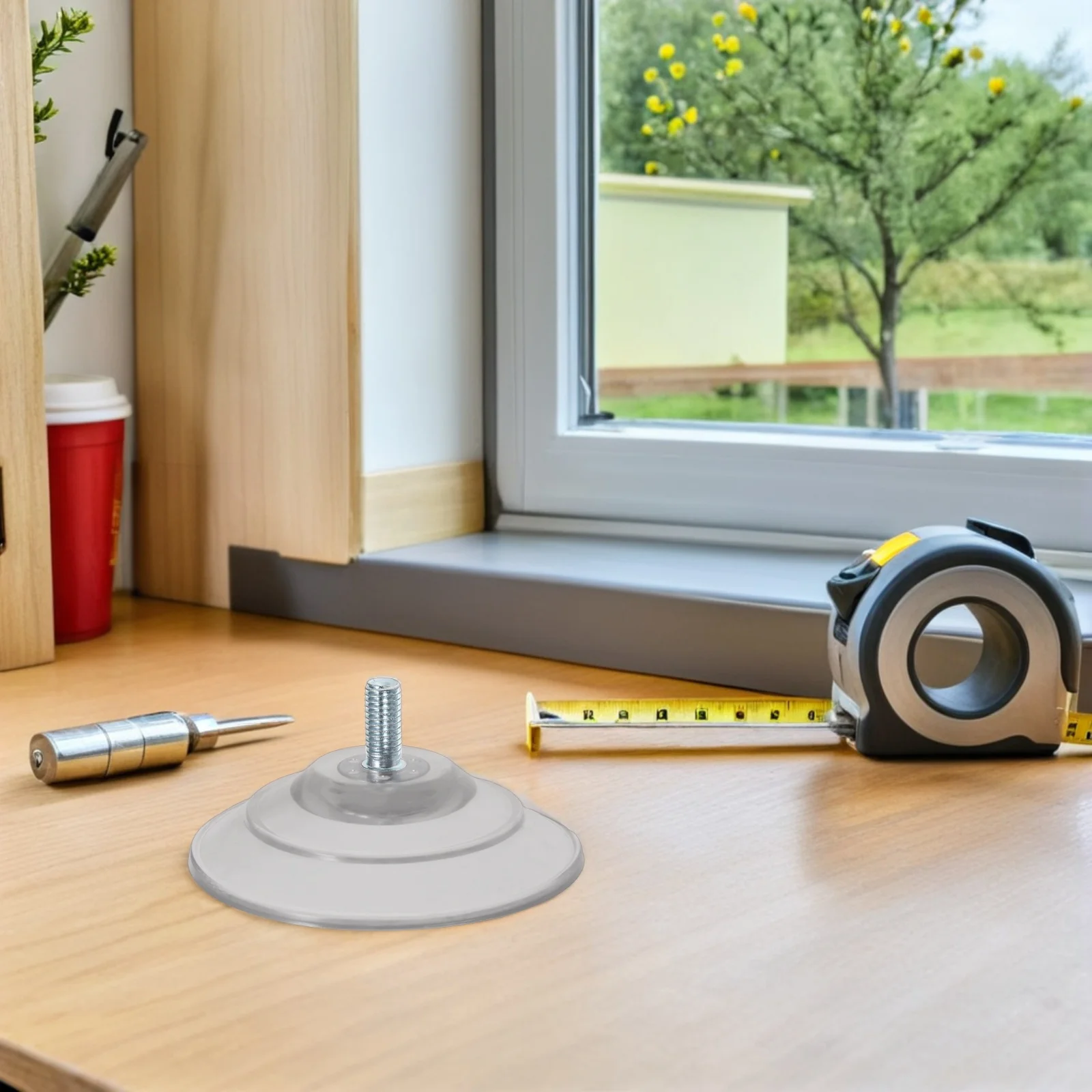

10Sets Clear PVC Screw Suction Cup Heavy Duty Suction Pads for Glass Window Bathroom Kitchen Wall Mount Sucker Rod