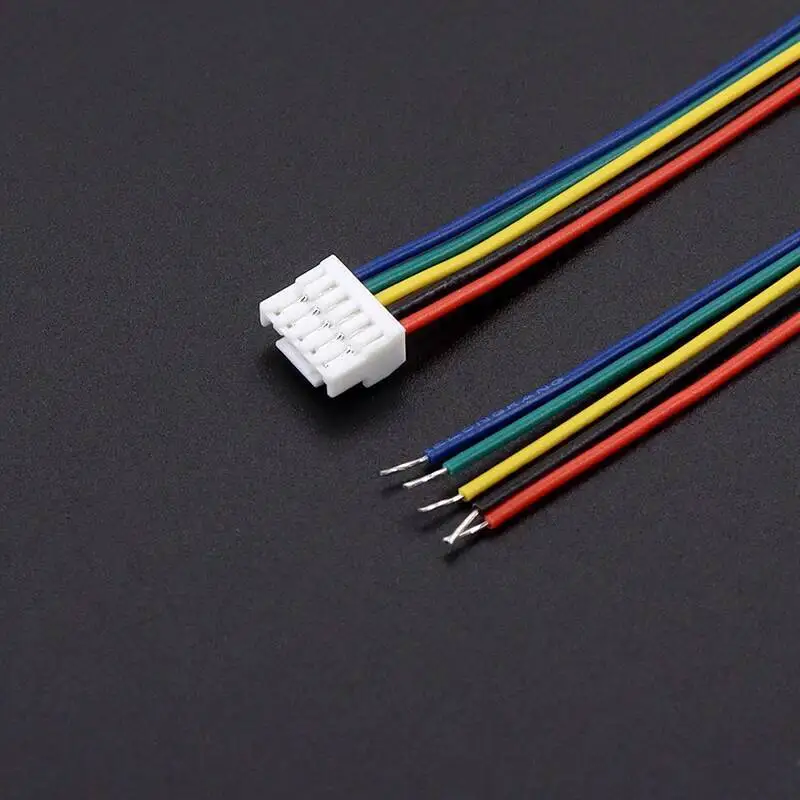 5 Stück GH1.25 Anschlussklemme, Stecker, Rastermaß 1,25 mm, Einzelkopf, Doppel 2/3/4/5/6/7/8P, verriegelbar, elektronisch – Detail 6