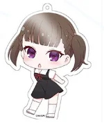 Jogo iino miko hayasaka ai shinomiya kaguya fujiwara chika chaveiro boneca anime acrílico chaveiro pingente para presente