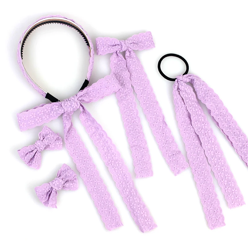 Kinder Neue Bogen Elegante Stirnband Mode Kind Haarband Haar Zubehör Baby Clip Oem Frische Haarband – Detail 2