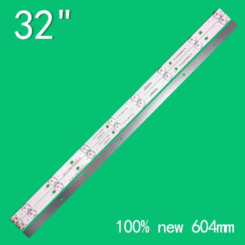 3pcs LED bar For SL32WD803 hd-3208 H3260A RF-BS320E32-0801S-07 HL-17320A28-0801S-01 A2 LC315TU3A-01 358P107902D3 c320x14-e5-b