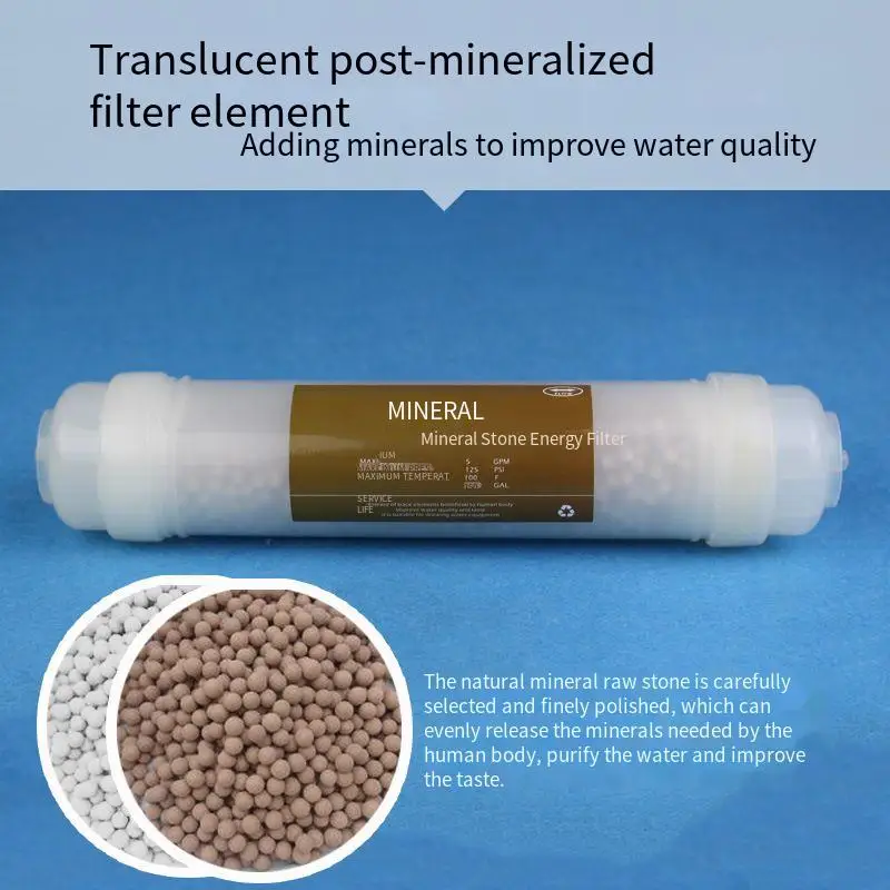 T33 Mineralized Filter Element,PH Regulate Weak Alkaline Composite Energy Filter Element Quickly Put In Wheat Riceite Filter