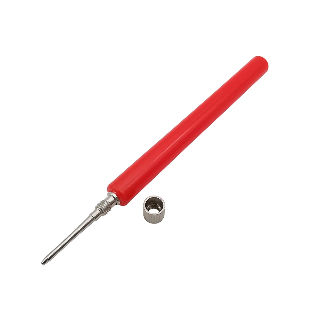 2Pcs Multimeter Frühling Test Sonde Tipps Isolierte Test Haken Draht Stecker Test Nadeln Elektrische 126mm – Detail 3