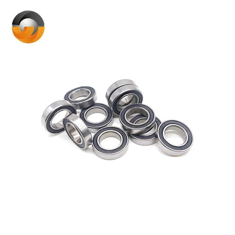 10PCS 6801RS 12x21x5mm Bearing ABEC-7 Metric Thin Section 61801RS 6801 RS Ball Bearings 6801RS
