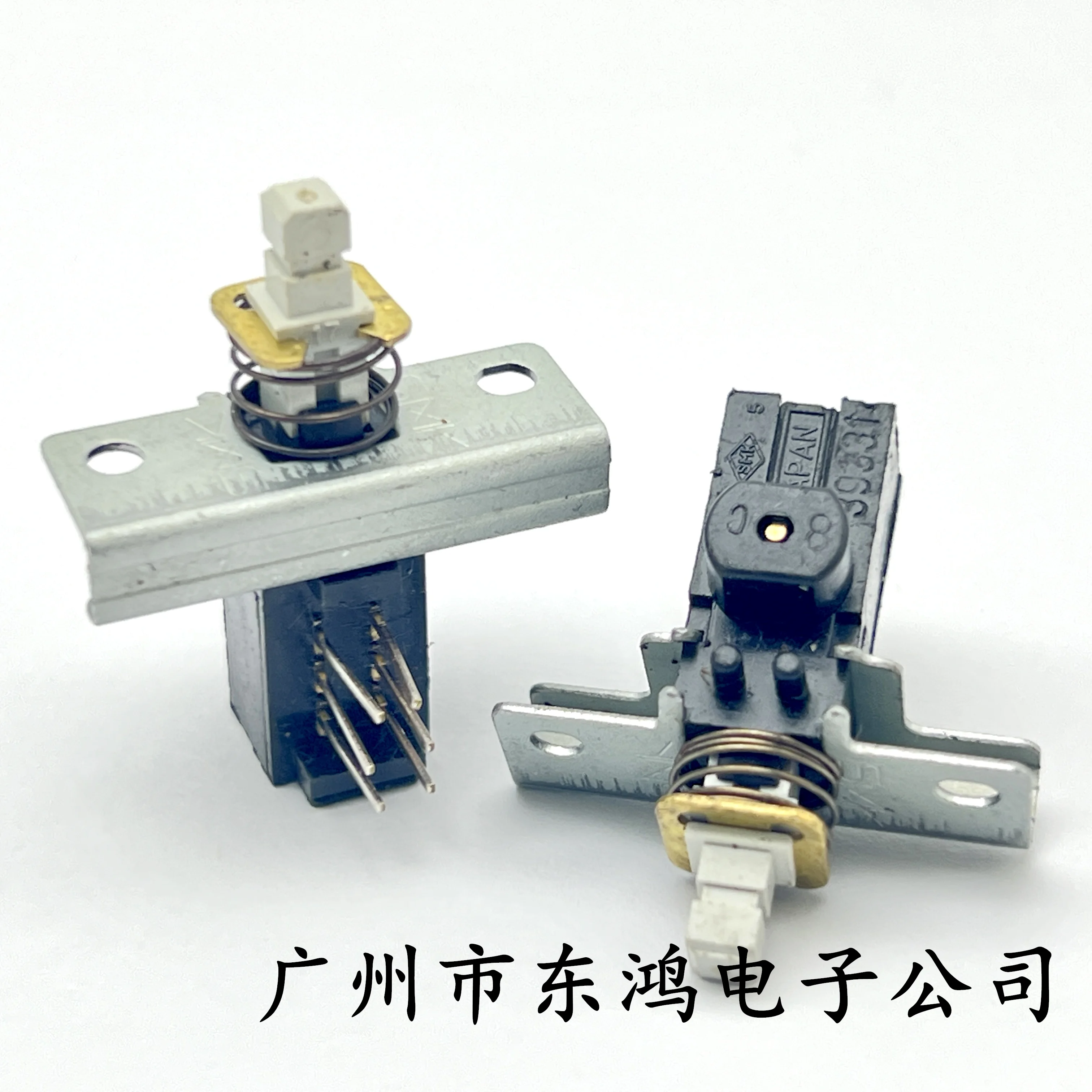 1 PCS Japan 1 digit 6-pin T18 2*2 1P self-locking with bracket piano key straight key switch