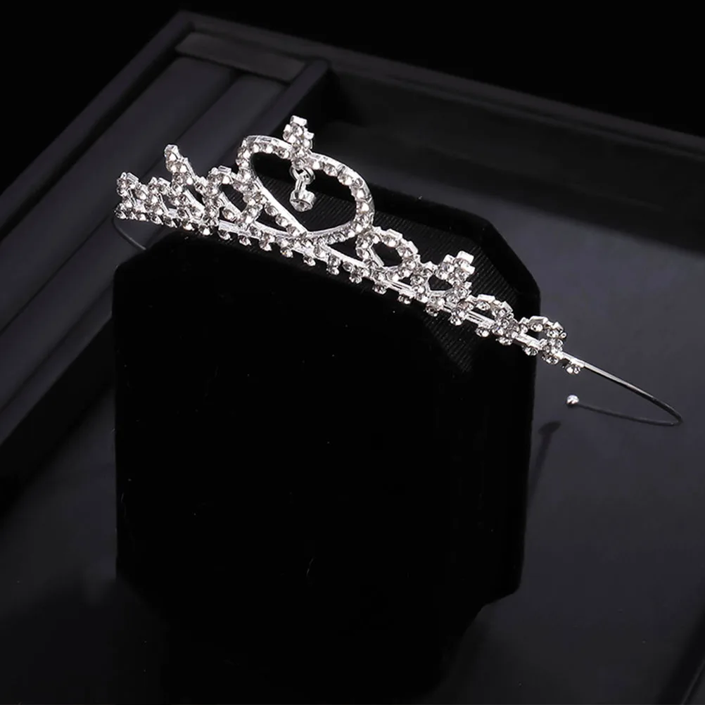 

Princess Crown Headb Women Headdress Wedding Bridal Crystal Rhinestone Alloy Hair Tool Special Occasion Birthday Prom Pageant