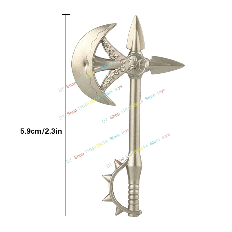 Middle Aged Weapon Assembly Scenes Building Blocks Accessories Axe Shield Sword Mini Toys for Kids gifts PJT057