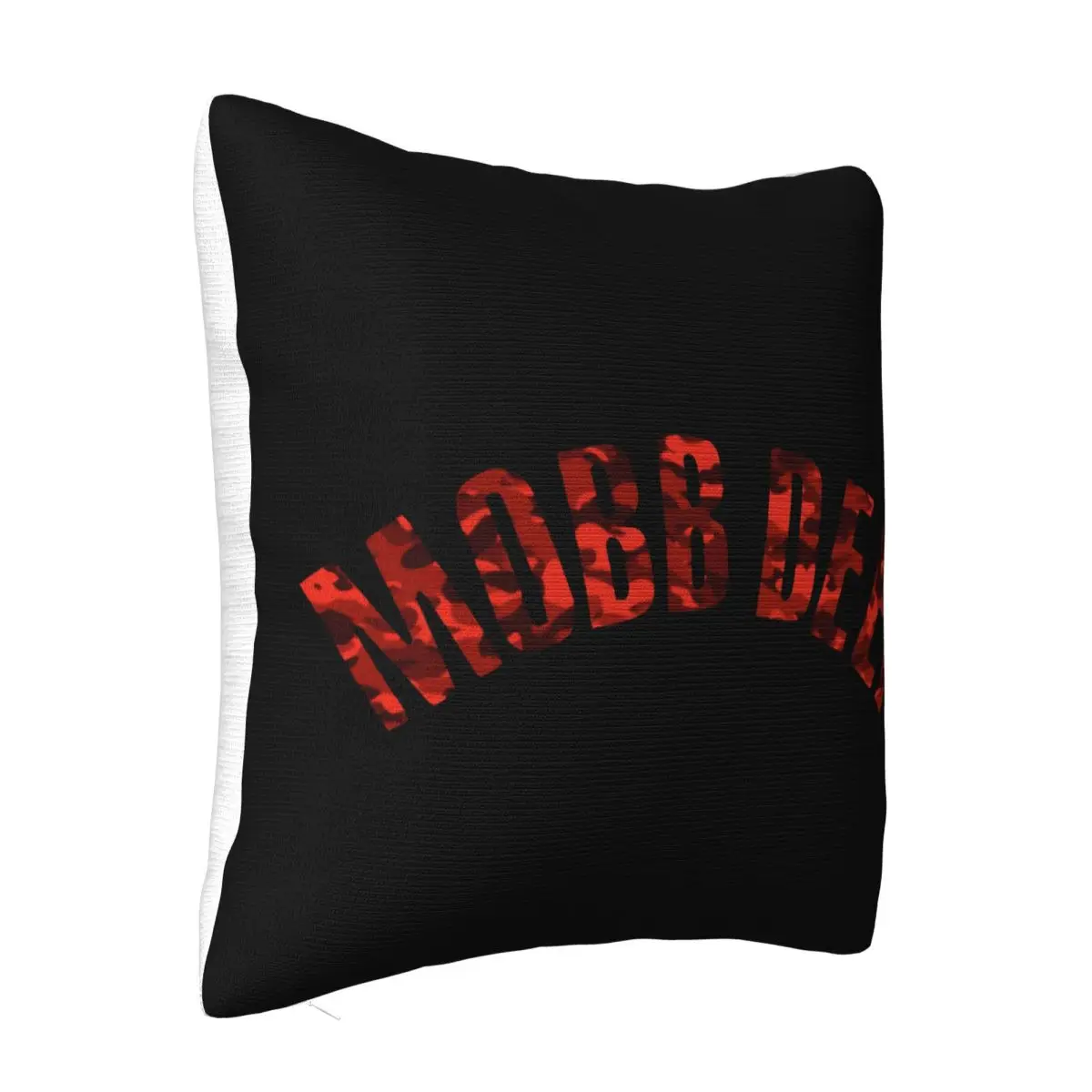 Mobb Deep Queensbridge Ny Red Camo Detail Hip Hop White Summer Style Streetwear Fresh Design Woman Selling Top Pillow Case