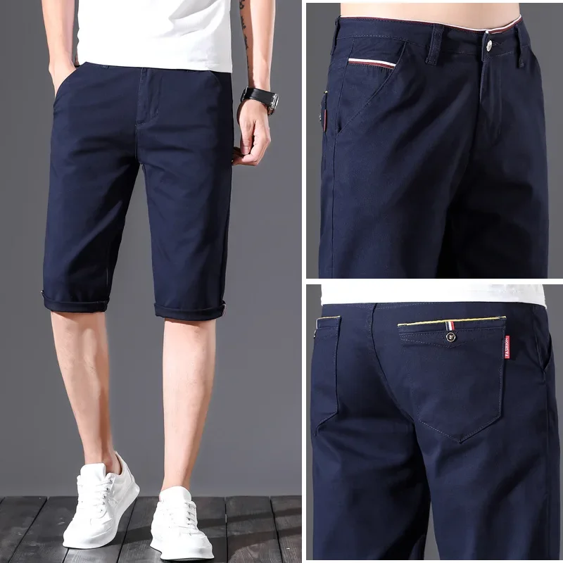 Men's Shorts Seven Points Casual Loose 2024 Summer Thin Fashion Temperament Pants for Men