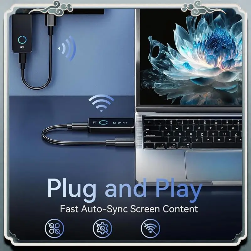ABIJ-Draadloos -Compatibele Extender Draadloos -Compatibele ontvanger Videosignaalzender