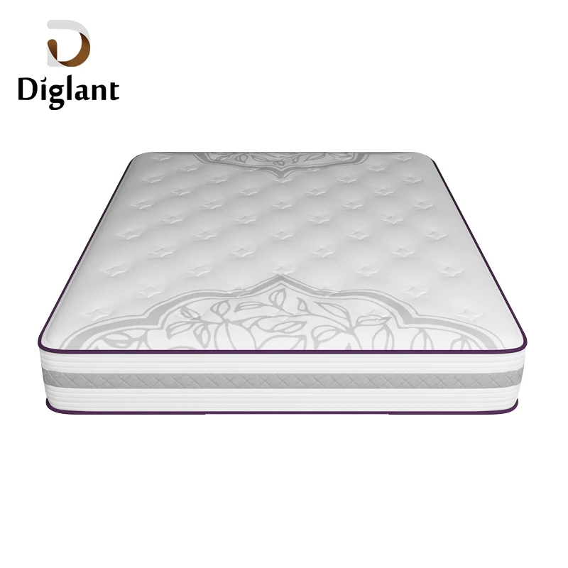 D100 Foam Eco Friendly  Rollable Compress Cheapest Bonded Gel Memory 25d High Density Foam Mattress