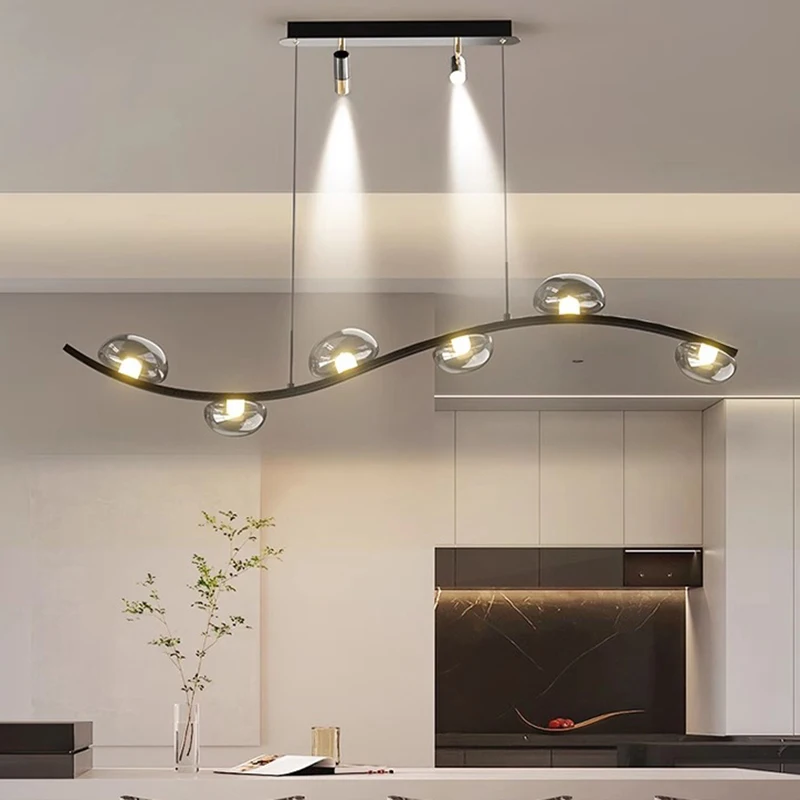 Modernos Lustres LED para Decoração de Casa, Luzes Penduradas, Iluminação Interior, Sala de Estar, Sala de Jantar, Lâmpadas Pendant