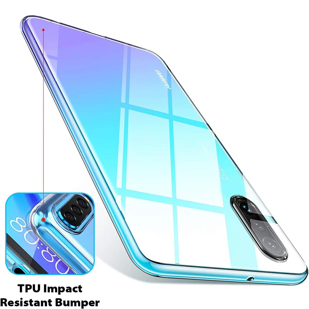Ultra Thin Transparent Silicone Soft Case For Huawei P20 P30 P40 Lite E Pro Plus Clear Phone Back Cover For P 20 30lite 40 LiteE