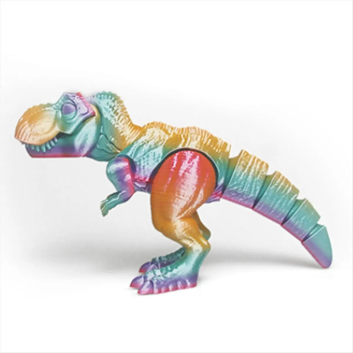 3d Printed Muscle Tyrannosaurus Dinosaur Children'S Toy Stall, Multi-Color Free Joint Decorative Model Ornament