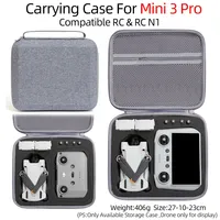 For Mini 3 Pro/DJI RC N1 Square Portable Carrying Case Travel Shoulder Bag Waterproof For Dji Mini 3 Pro Drone Accessory